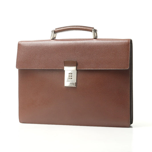 PRADA Briefcase leather Cacao V00214