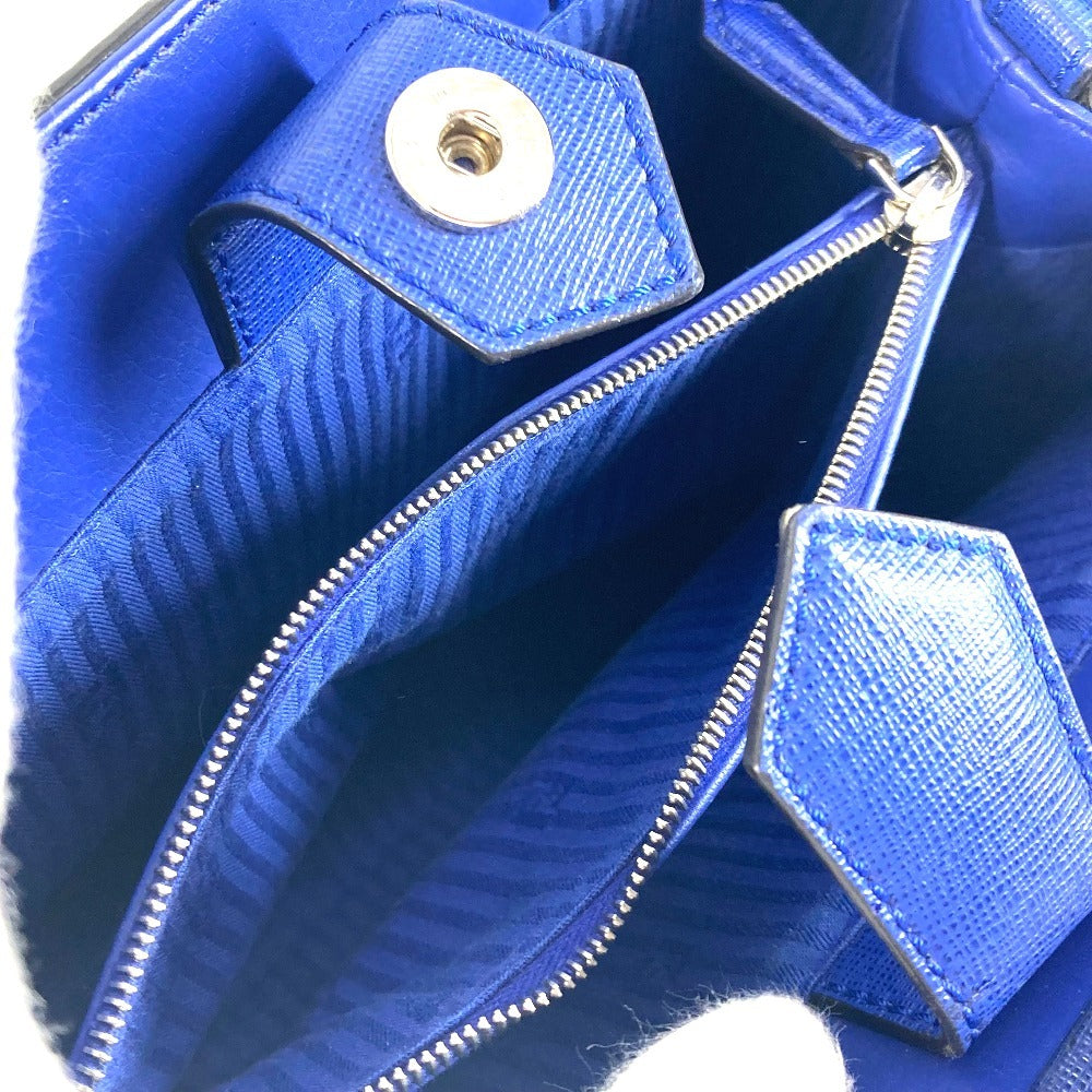 FENDI Handbag leather blue 2WAY bag Petite to Jules