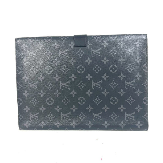 LOUIS VUITTON Clutch bag GI0273 Monogram Eclipse Canvas black Monogram Eclipse Porte de Gumain Frank GM