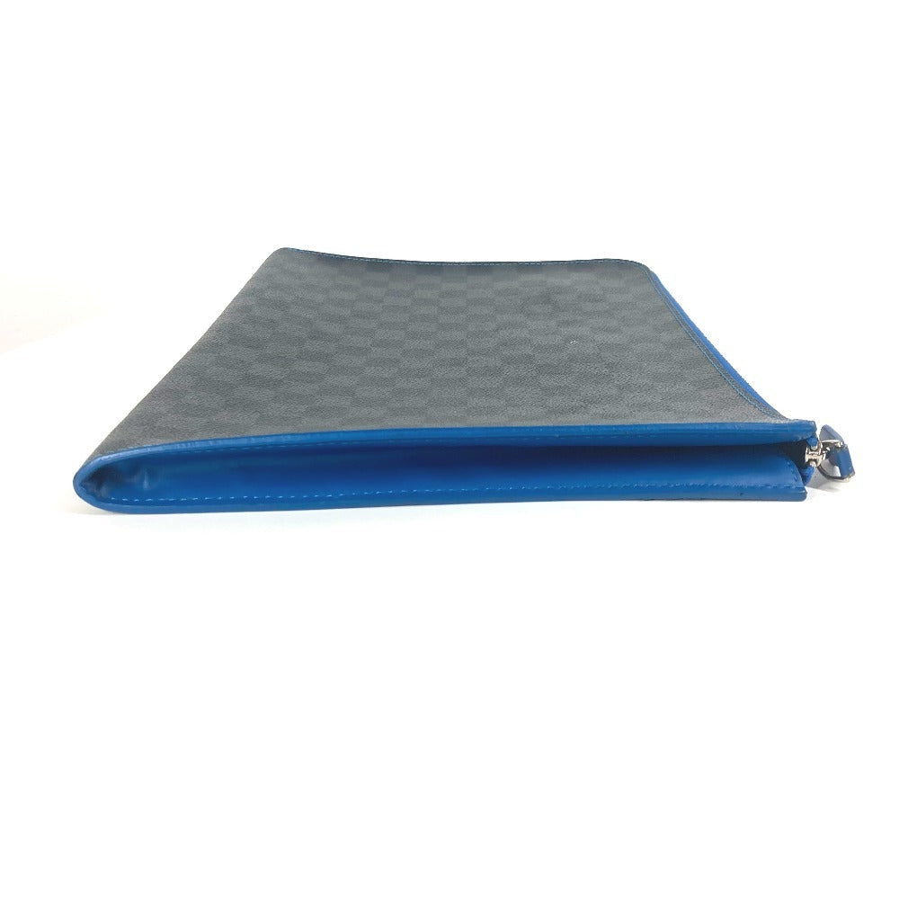LOUIS VUITTON Clutch bag N64032 Damier Grafitto Canvas black Damier Grafitte Pochette Jules GM