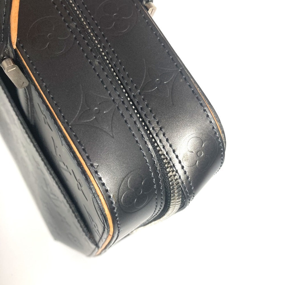 LOUIS VUITTON Business bag M55135 Monogram mat leather black Monogram mat Malden