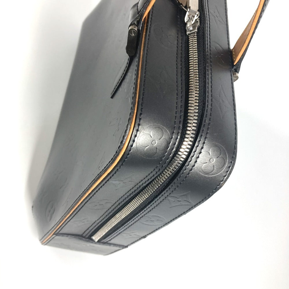 LOUIS VUITTON Business bag M55135 Monogram mat leather black Monogram mat Malden