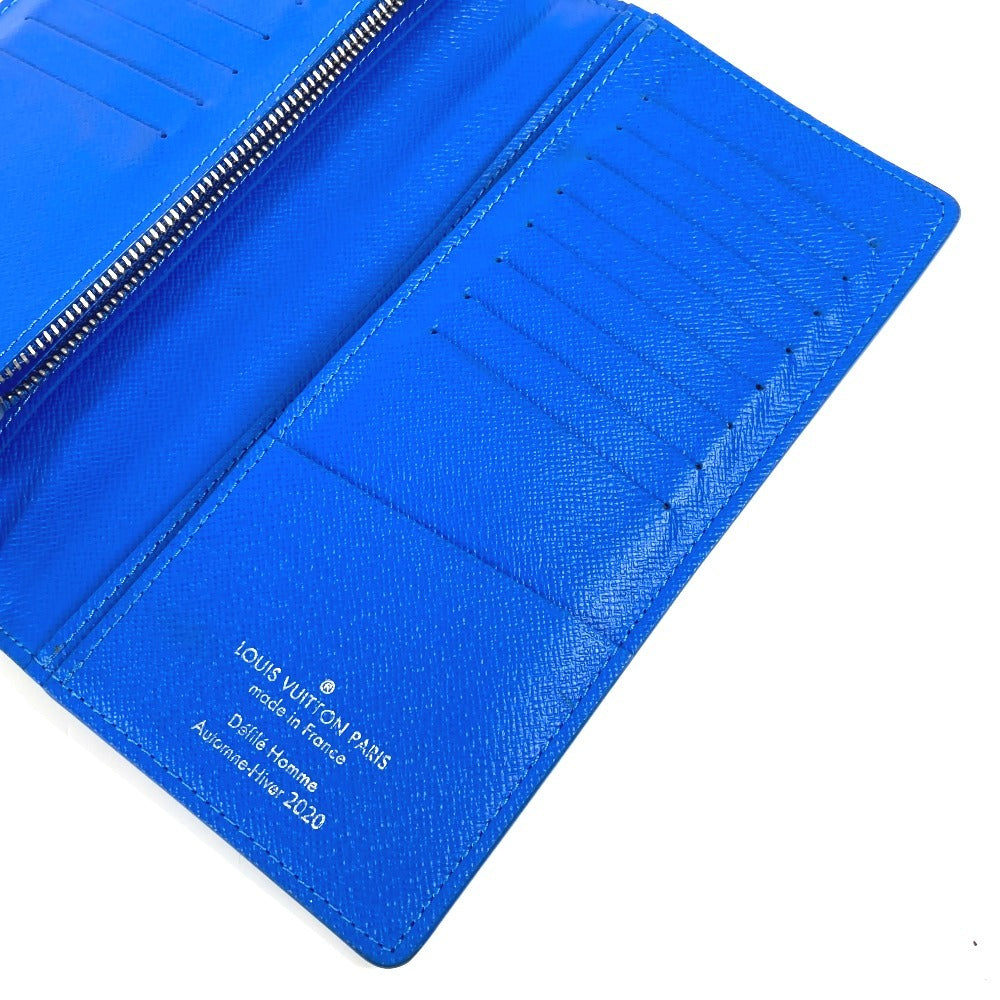 LOUIS VUITTON Long Wallet Purse M69680 Monogram canvas blue Monogram Clouds Portefeuille Braza