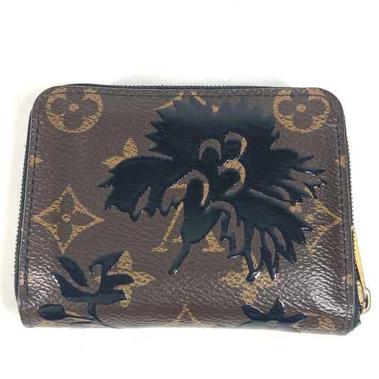 LOUIS VUITTON Coin case M62547 Monogram canvas Brown Monogram Blossom Floral Zip around purse