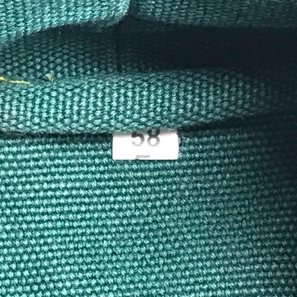 PRADA Handbag canvas green Canapa logo stripes