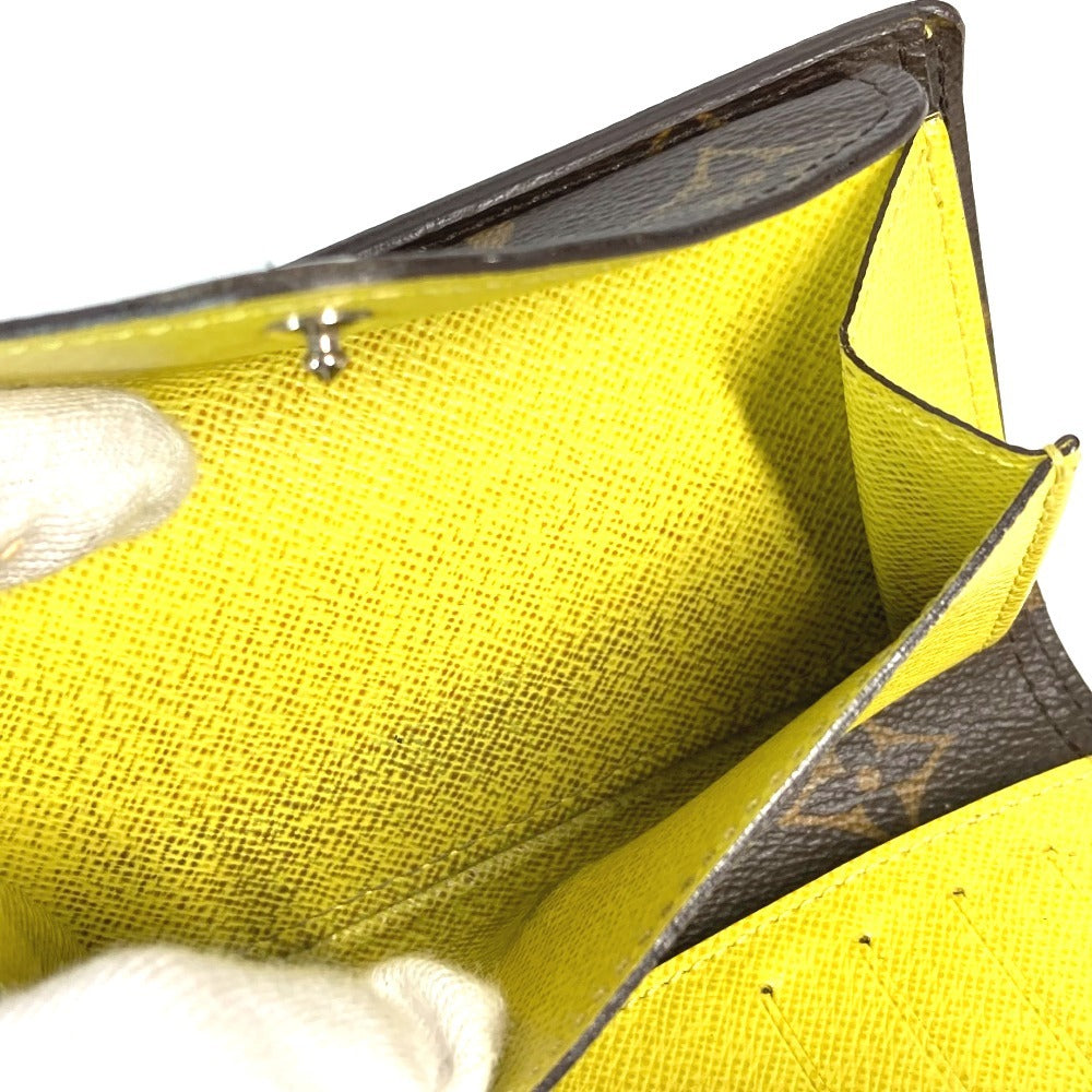 LOUIS VUITTON Trifold wallet M40627 Monogram canvas yellow Monogram Portefeuille Marie-Lou