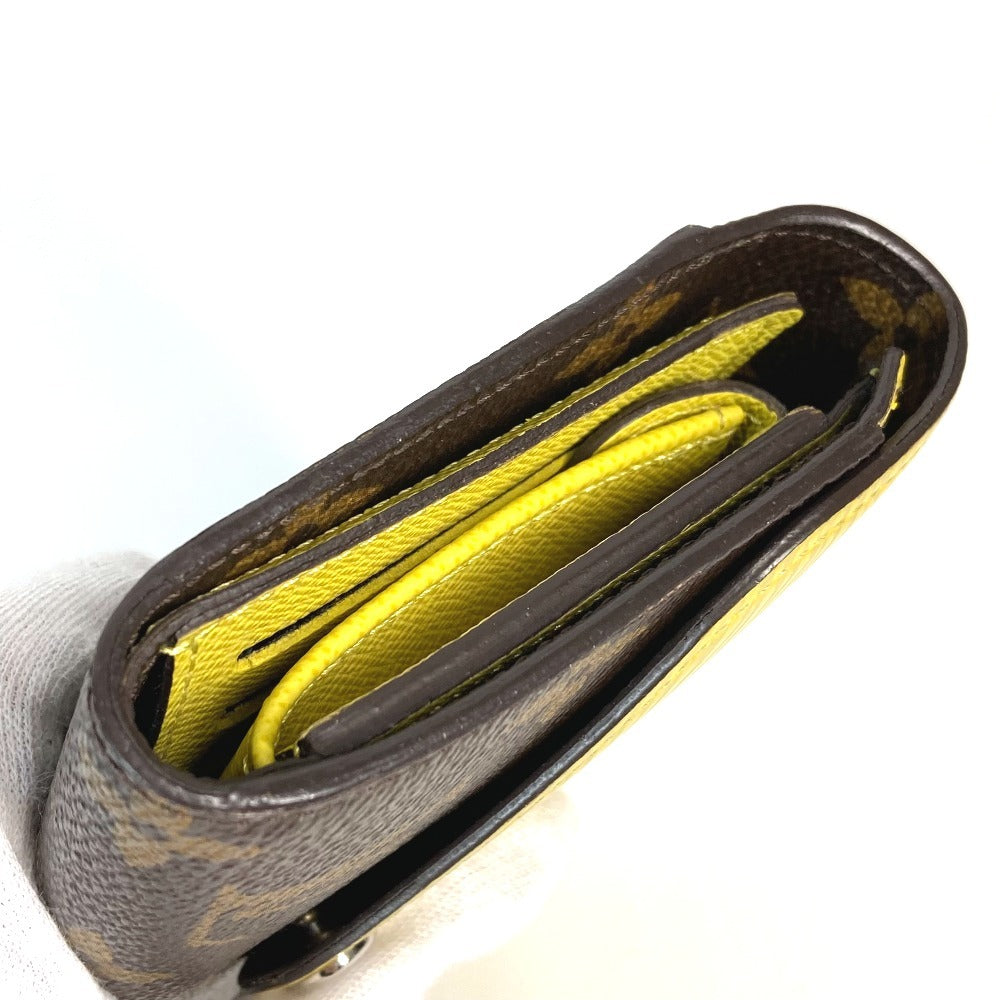 LOUIS VUITTON Trifold wallet M40627 Monogram canvas yellow Monogram Portefeuille Marie-Lou