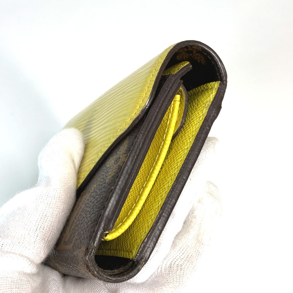 LOUIS VUITTON Trifold wallet M40627 Monogram canvas yellow Monogram Portefeuille Marie-Lou