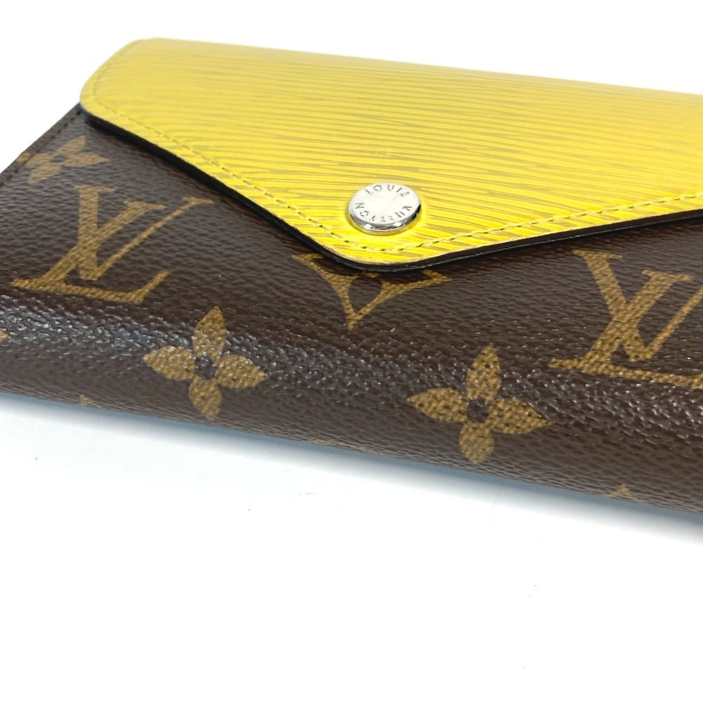 LOUIS VUITTON Trifold wallet M40627 Monogram canvas yellow Monogram Portefeuille Marie-Lou