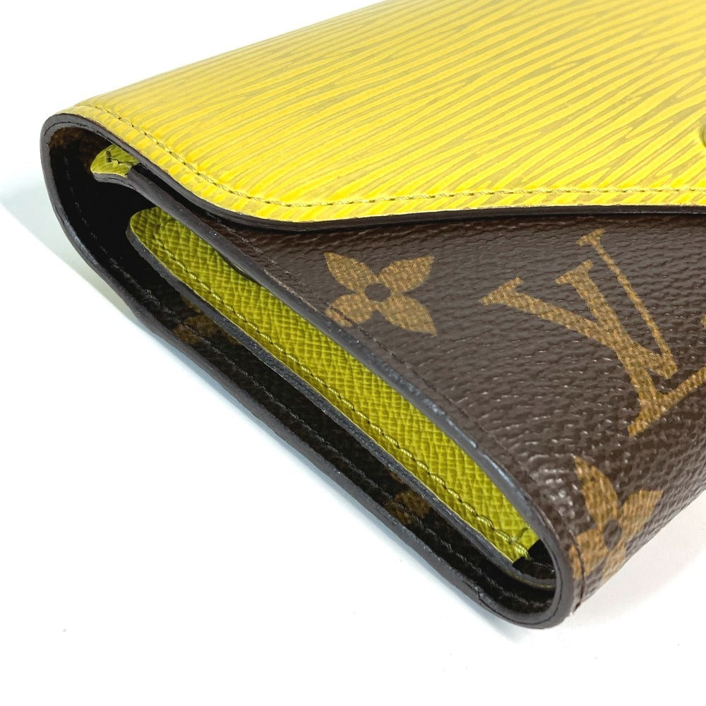 LOUIS VUITTON Trifold wallet M40627 Monogram canvas yellow Monogram Portefeuille Marie-Lou