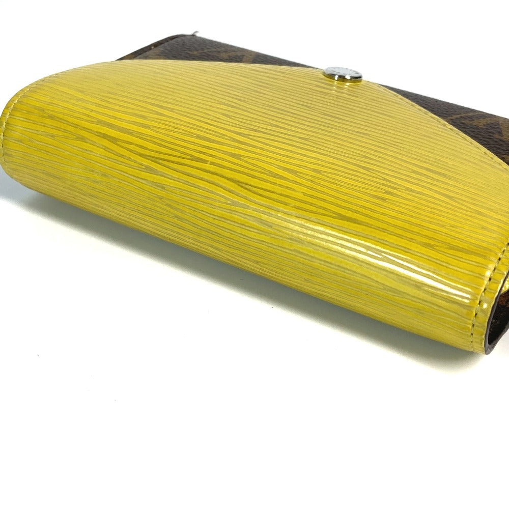 LOUIS VUITTON Trifold wallet M40627 Monogram canvas yellow Monogram Portefeuille Marie-Lou