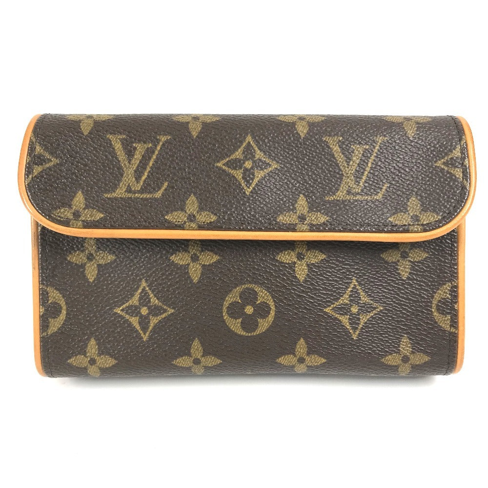 LOUIS VUITTON Pouch M51855 Monogram canvas Brown Monogram Pochette Florentine