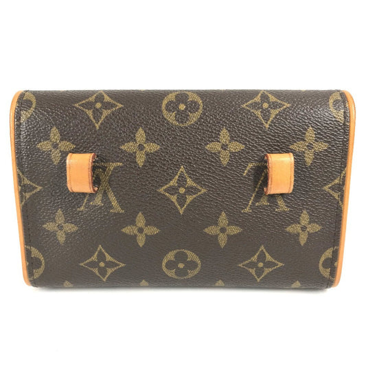 LOUIS VUITTON Pouch M51855 Monogram canvas Brown Monogram Pochette Florentine