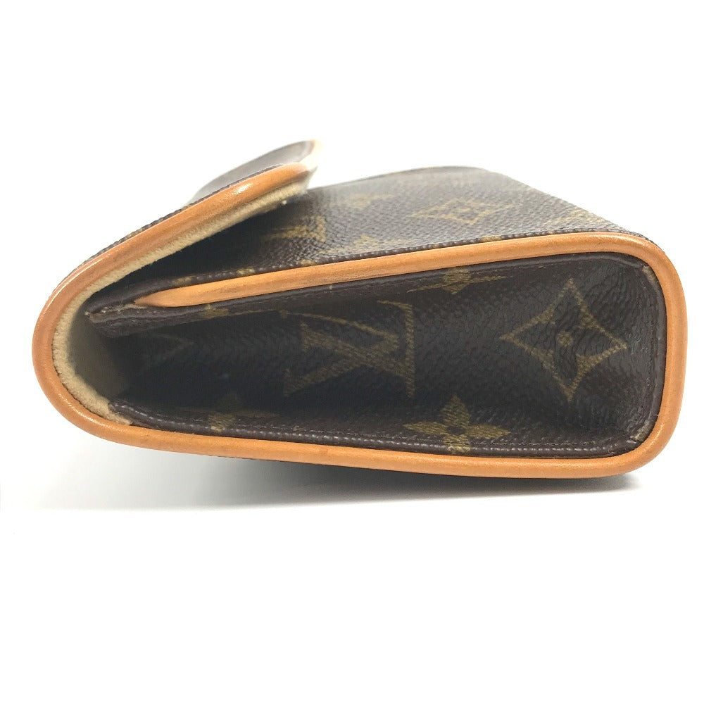 LOUIS VUITTON Pouch M51855 Monogram canvas Brown Monogram Pochette Florentine