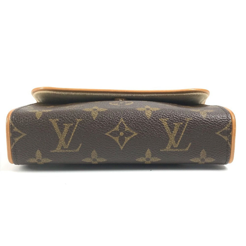 LOUIS VUITTON Pouch M51855 Monogram canvas Brown Monogram Pochette Florentine