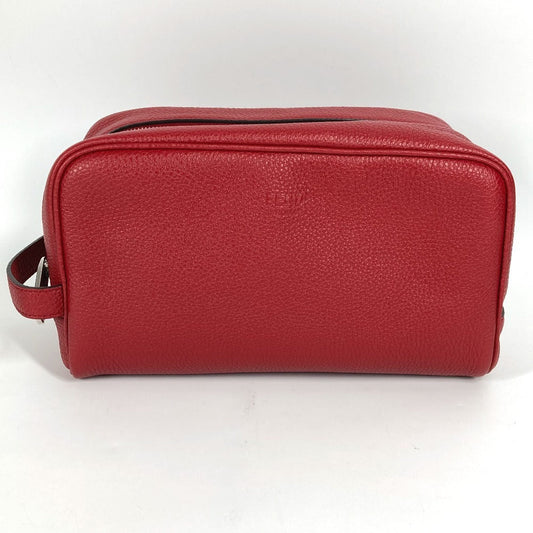 FENDI business bag 7AS378 leather Red With handle logo