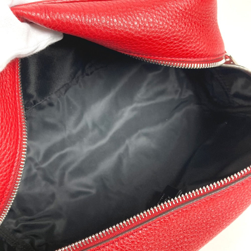 FENDI business bag 7AS378 leather Red With handle logo