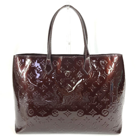 LOUIS VUITTON Shoulder Bag M91645 Monogram Vernis Canvas purple Monogram Vernis Wilshire MM Wilshire MM