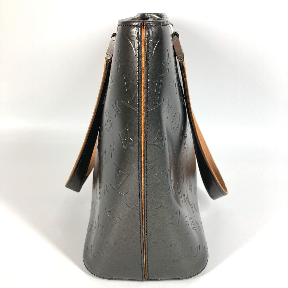 LOUIS VUITTON Shoulder Bag M55112 Monogram mat leather black Monogram mat Stockton