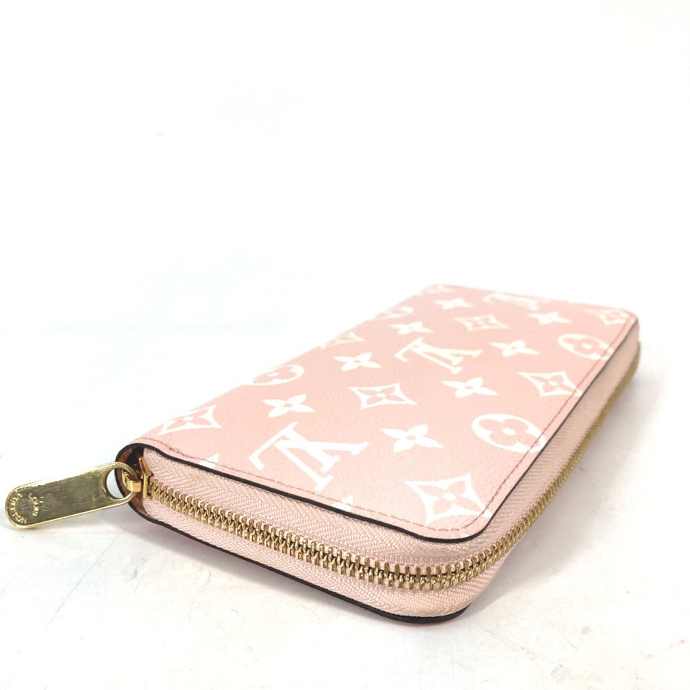 LOUIS VUITTON Long Wallet Purse M67550 Monogram giant canvas Pink x red Monogram Giant Zippy wallet
