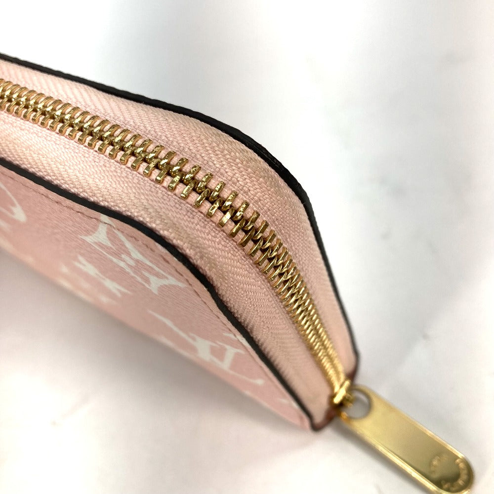 LOUIS VUITTON Long Wallet Purse M67550 Monogram giant canvas Pink x red Monogram Giant Zippy wallet
