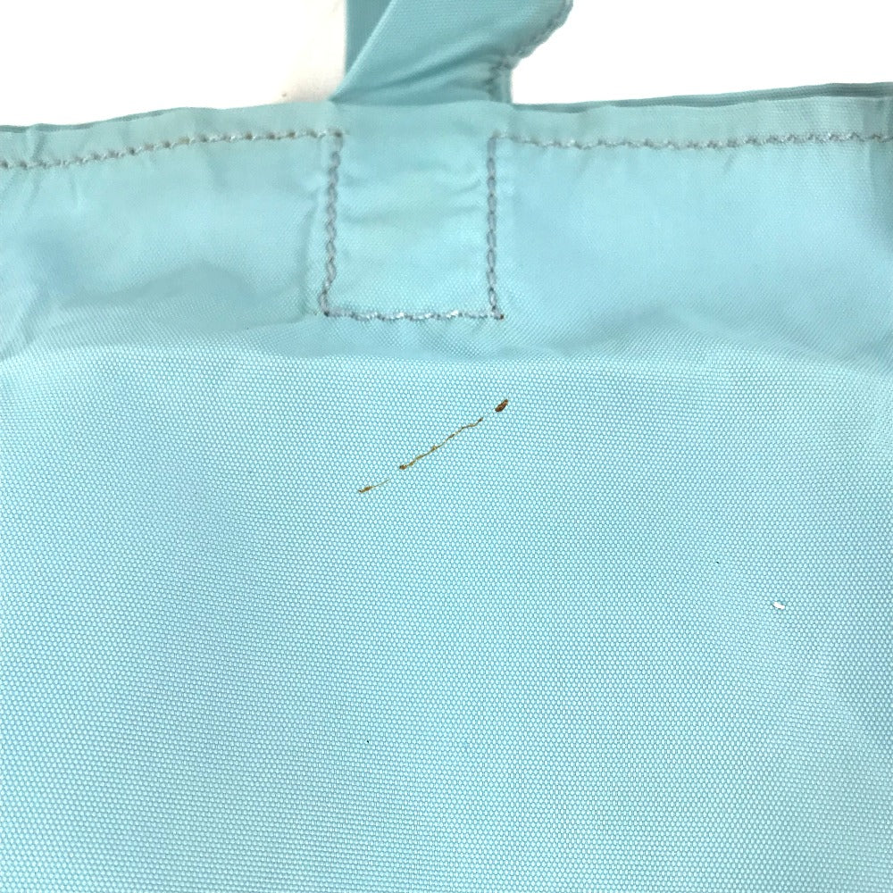 CELINE Shoulder Bag PVC / Leather gray Ai Tominaga collaboration Sulky Mothers bag Women Used Authentic