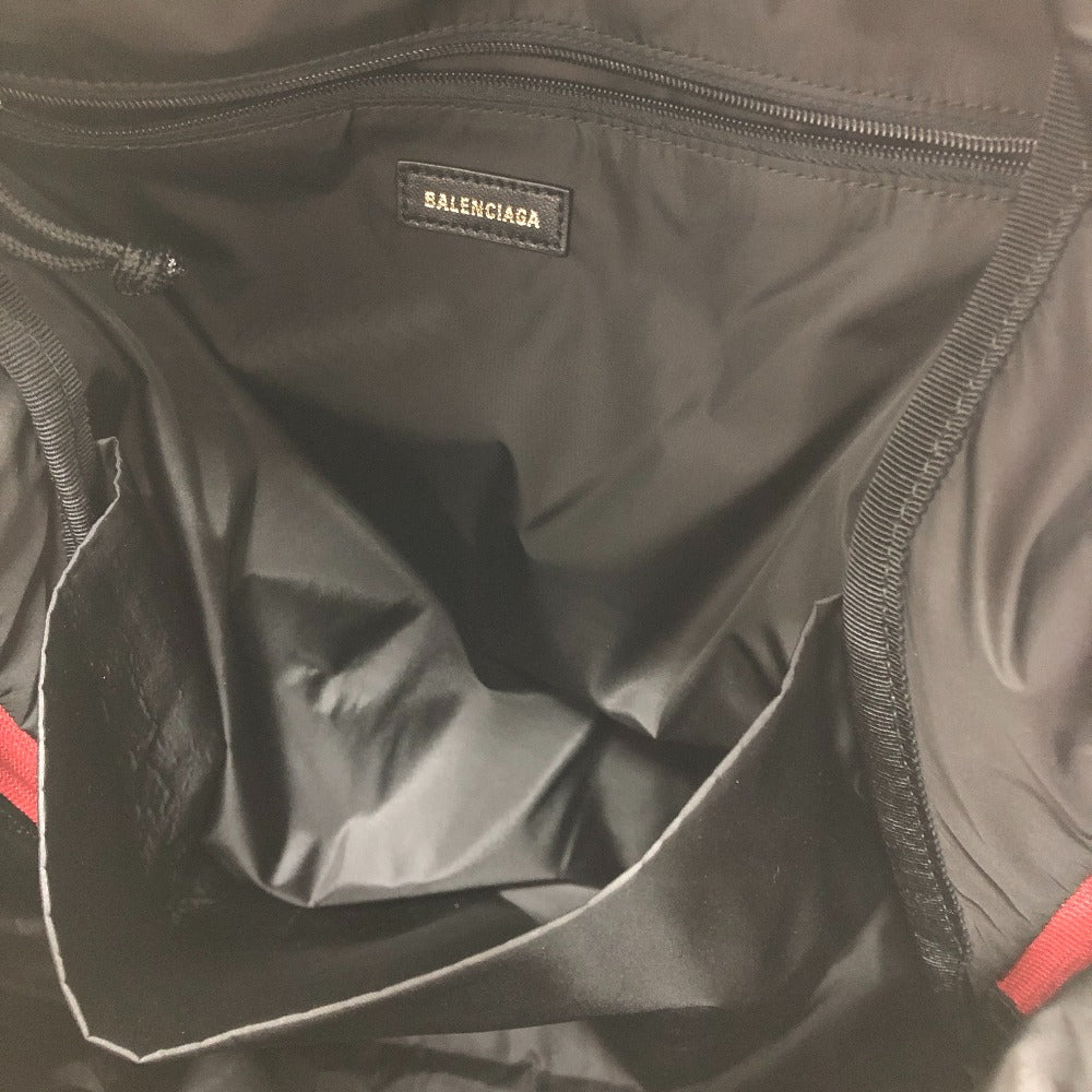 BALENCIAGA Backpack 507460 Nylon Red logo Women(Unisex) Used Authentic