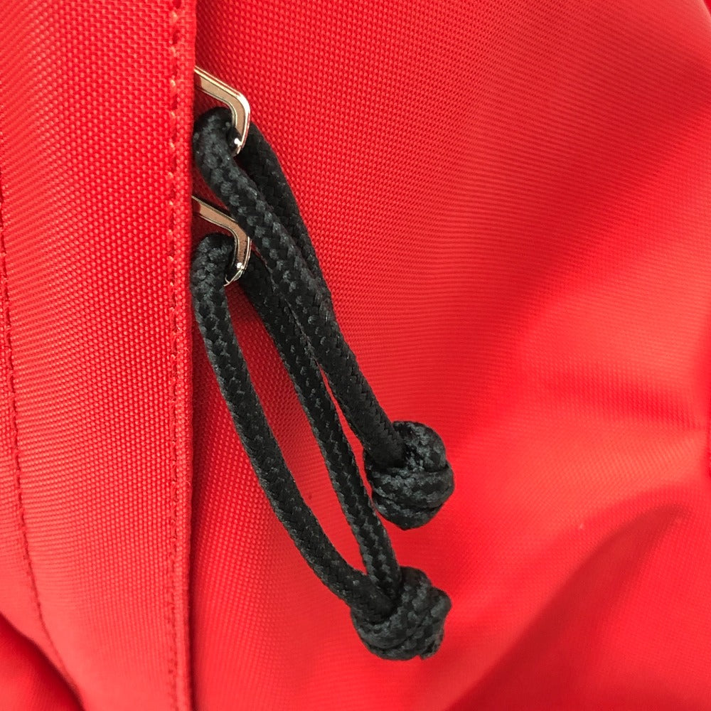 BALENCIAGA Backpack 507460 Nylon Red logo Women(Unisex) Used Authentic