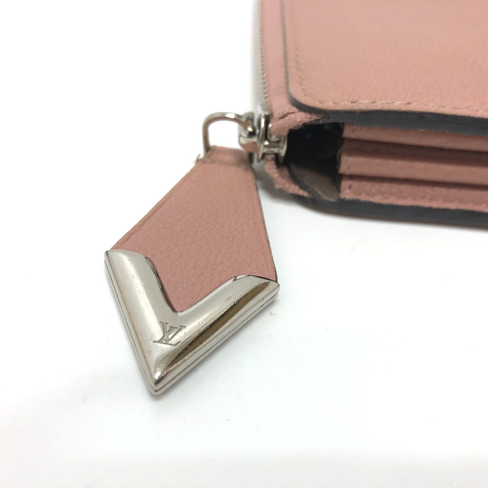 LOUIS VUITTON Long Wallet Purse M63103 leather Magnolia Portefeuille Comet Women Used Authentic