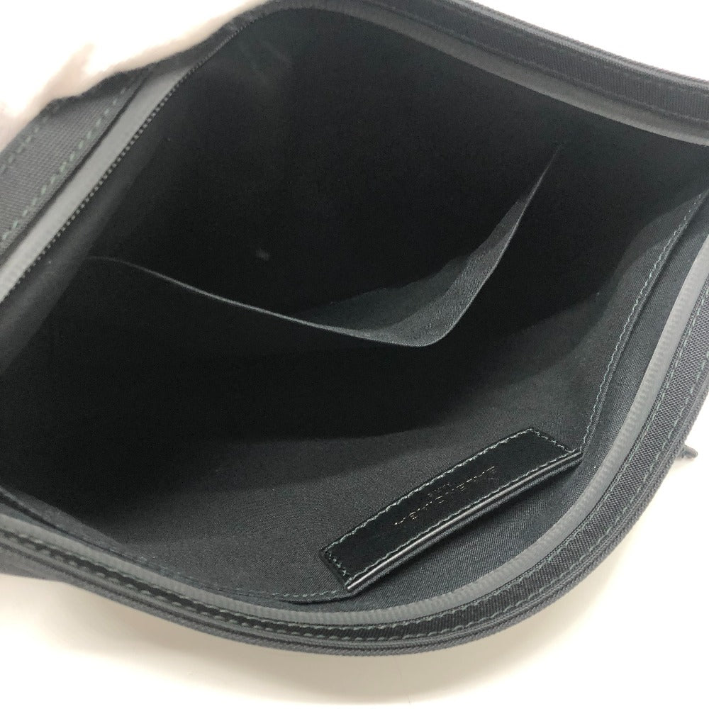 BALENCIAGA Clutch bag 459745 Nylon black SINNERS logo mens Used Authentic