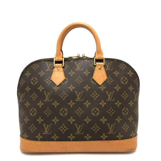 LOUIS VUITTON Handbag M51130 Monogram canvas Brown Alma PM Women Used Authentic