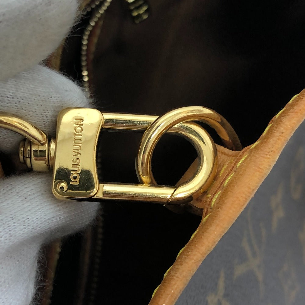 LOUIS VUITTON Tote Bag M51154 Monogram canvas Brown Batignolles Horizontal Women Used Authentic