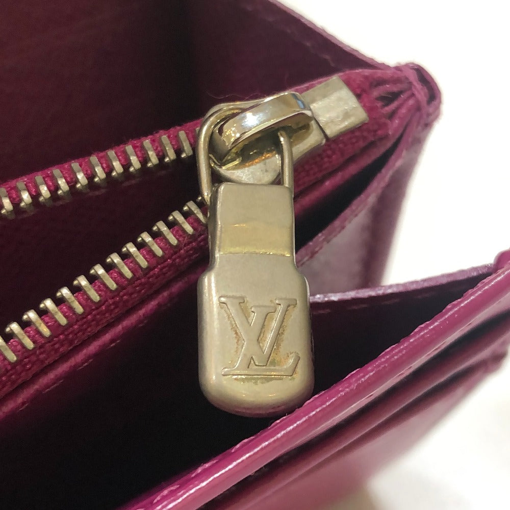 LOUIS VUITTON Long Wallet Purse M60317 Epi Leather purple Portefeuille Sarah Women Used Authentic