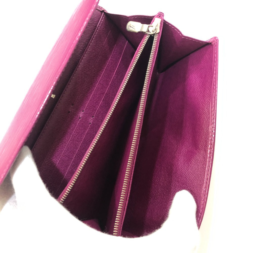 LOUIS VUITTON Long Wallet Purse M60317 Epi Leather purple Portefeuille Sarah Women Used Authentic