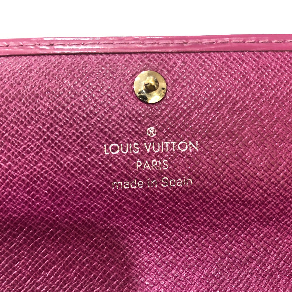 LOUIS VUITTON Long Wallet Purse M60317 Epi Leather purple Portefeuille Sarah Women Used Authentic