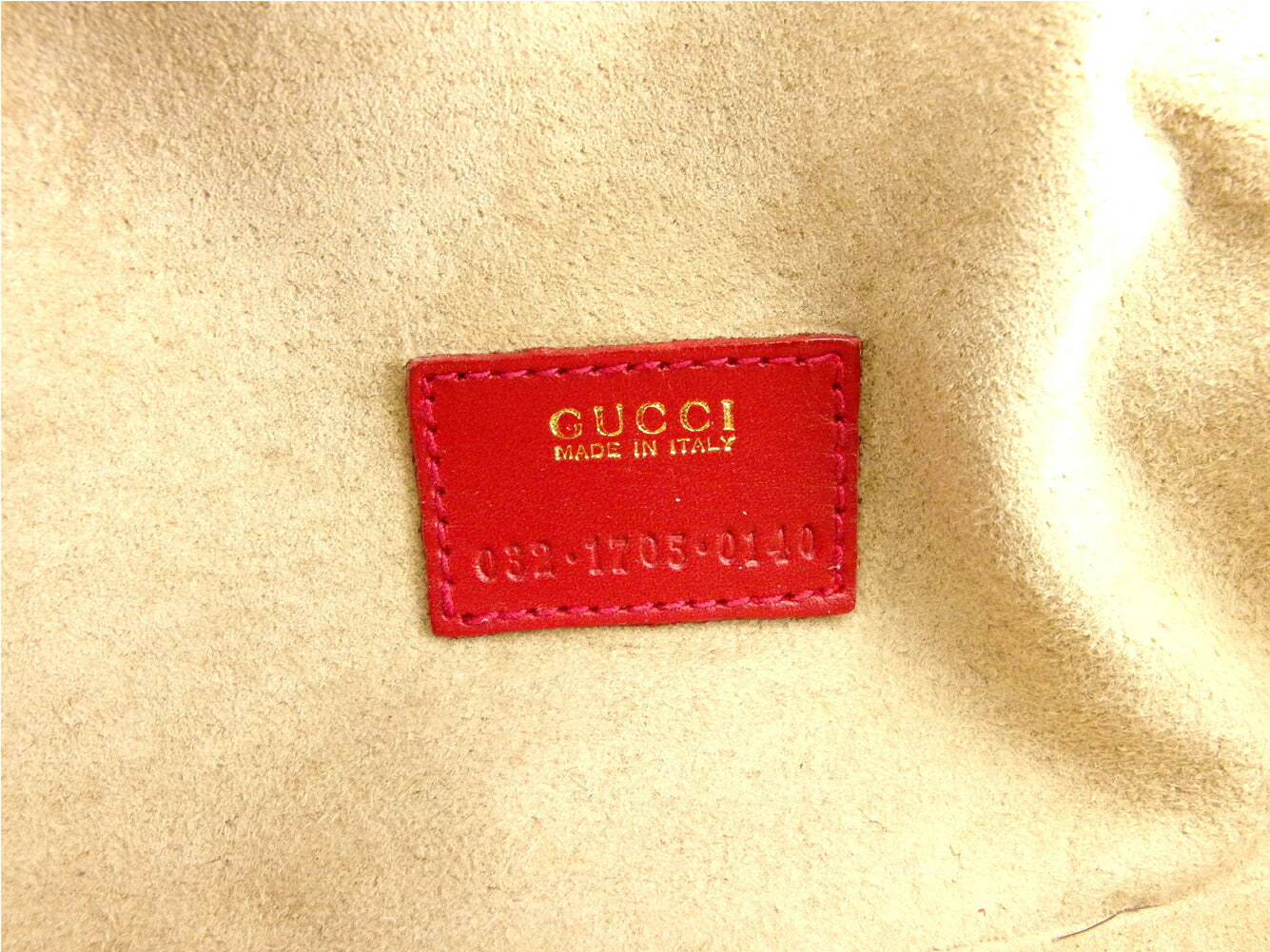 GUCCI Handbag Red gold