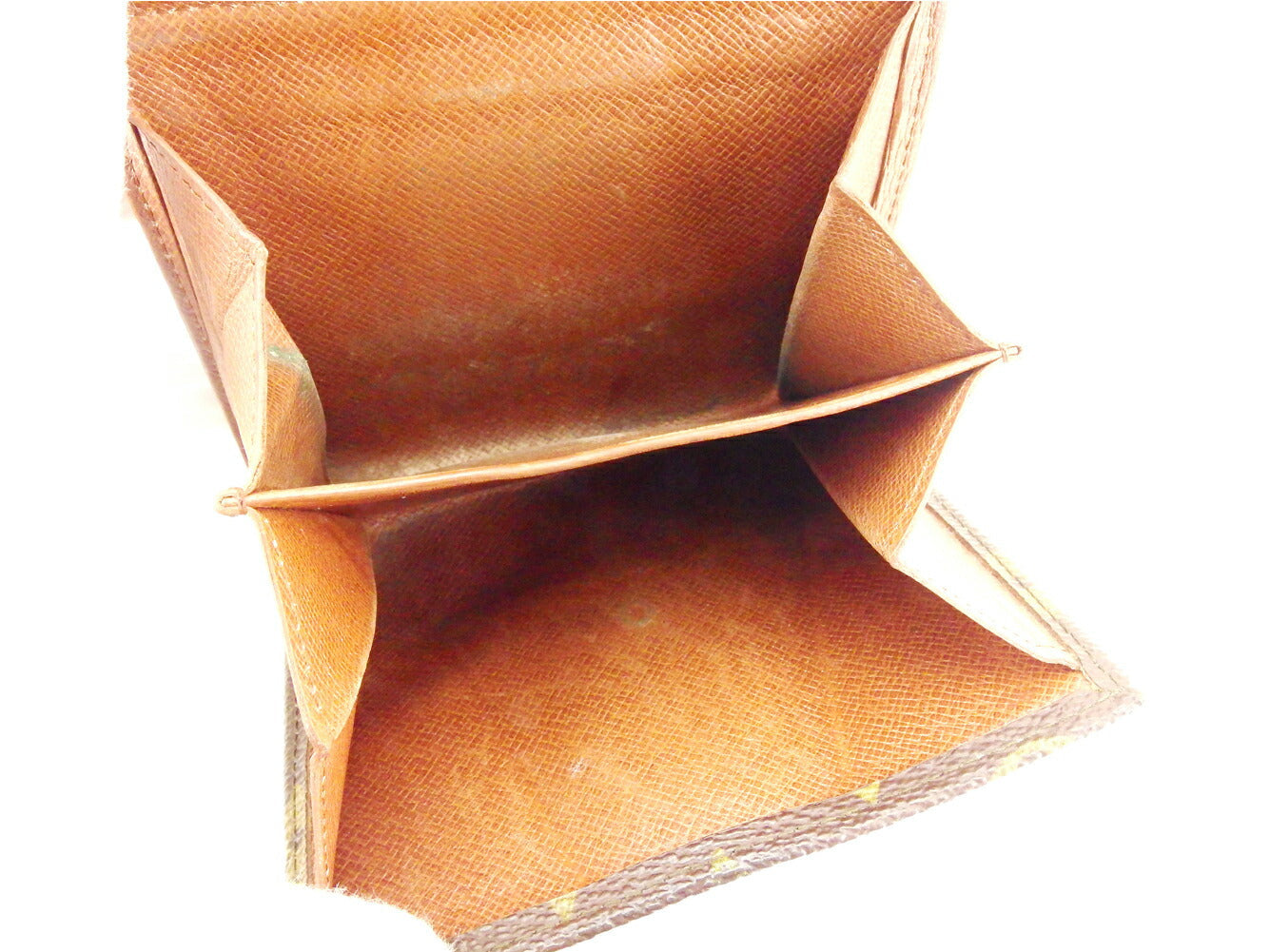 LOUIS VUITTON Bifold Wallet M61660 Brown beige gold Portonebi (old type)