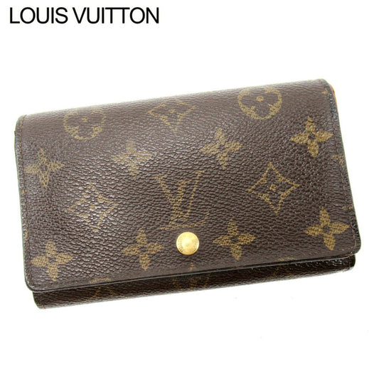 LOUIS VUITTON Long Wallet Purse M61730 Brown Portonebi Tresol