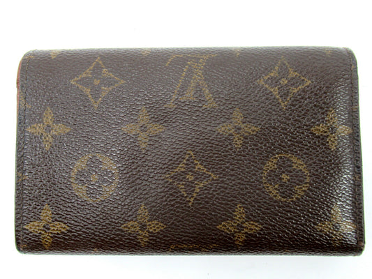 LOUIS VUITTON Long Wallet Purse M61730 Brown Portonebi Tresol