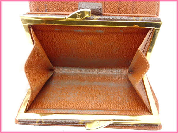 LOUIS VUITTON Bifold Wallet M61663 Brown Portomonet Vievienova