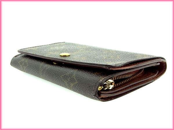 LOUIS VUITTON Long Wallet Purse M61730 Brown /Porte Monnaie-Viet-Trésor