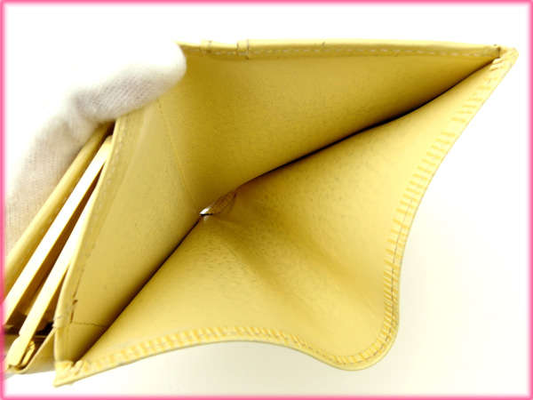 LOUIS VUITTON Bifold Wallet M6324A beige /Porto Monnaie Bien-Viennois