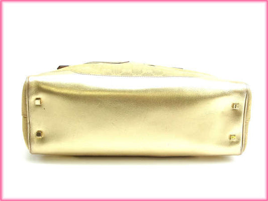 GUCCI Shoulder Bag 002.1115.002058 leather gold
