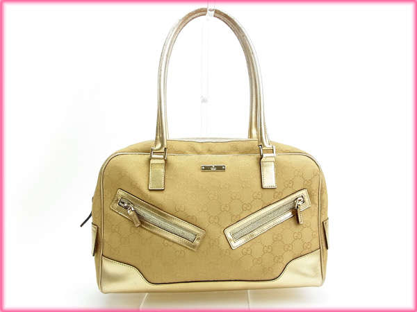 GUCCI Shoulder Bag 002.1115.002058 leather gold