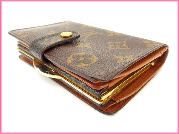 LOUIS VUITTON Bifold Wallet M61663 Brown Portomonet Vievienova