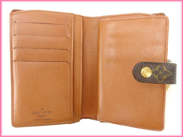 LOUIS VUITTON Bifold Wallet M61663 Brown Portomonet Vievienova