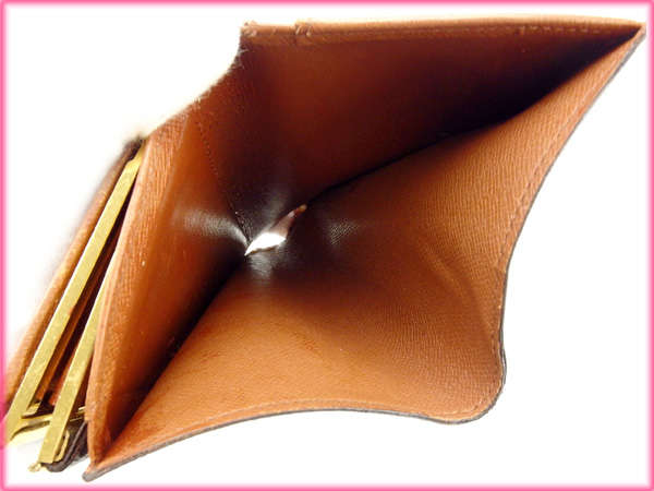 LOUIS VUITTON Bifold Wallet M61663 Brown Portomonet Vievienova
