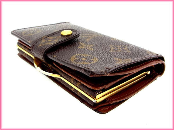 LOUIS VUITTON Bifold Wallet M61663 Brown /Porto Monnaie Bien-Viennois