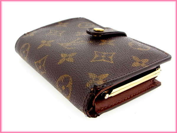 LOUIS VUITTON Bifold Wallet M61663 Brown /Porto Monnaie Bien-Viennois