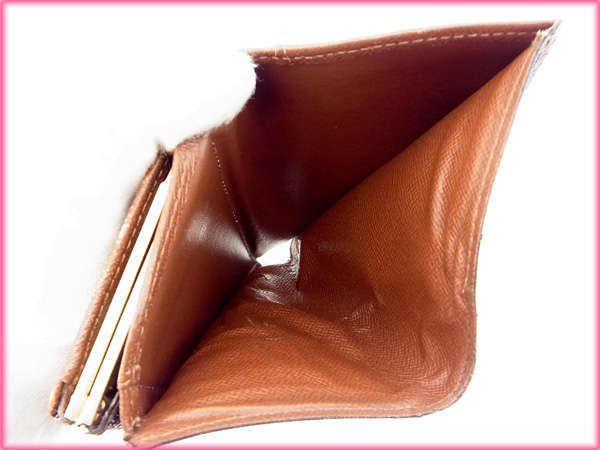 LOUIS VUITTON Bifold Wallet M61663 Brown /Porto Monnaie Bien-Viennois